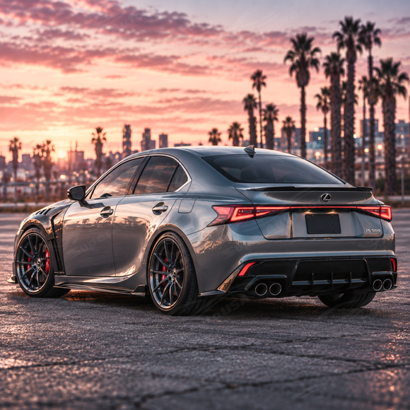 2014-2025 Lexus IS200t / IS250 / IS300 / IS350 Z-Style Vented Carbon Fiber Fenders