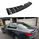 Fits Mazda 6 2014-2017 Shark Fin Rear Roof Spoiler Wing Vortex Generator Gloss Black-1