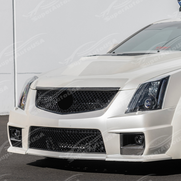 Lightweight carbon fiber material of CTS-V fog light bezel
