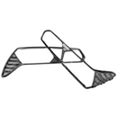 Detailed edge of the carbon fiber tail light bezels