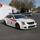 Glossy black headlights internal frame cover for Cadillac CTS-V 2009-2015