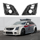 Headlights internal frame cover and front bumper protector on a 2009 Cadillac CTS