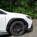 Lightweight real carbon fiber material of the fender flares