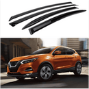 Fit 2016-2024 Nissan Kicks Out-Channel Vent Window Visors Rain Sun Wind Guards Shade Deflectors-1