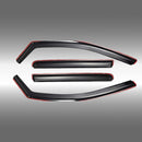 Fits 2021 & Up Chevrolet Suburban In-Channel Vent Window Visors Rain Sun Wind Guards Shade Deflectors-1