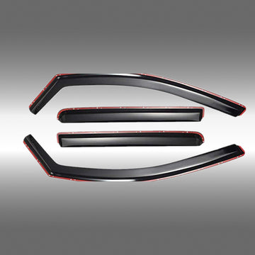 Se adapta a Chevrolet Suburban 2021 y posteriores, viseras para ventanas con ventilación en canal, protectores contra la lluvia, el sol y el viento, deflectores de sombra 