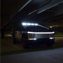 Fits Tesla Cybertruck LED Light Bar Off-Road Gloss Black Roof Top Light Lamp Bar-2