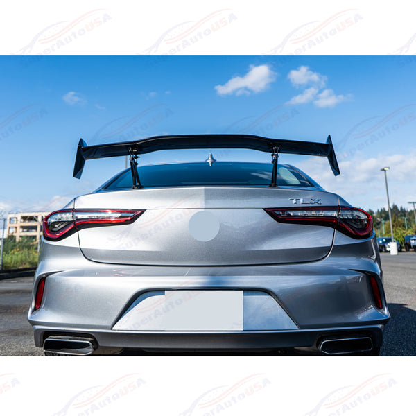 For 2015-2024 Acura TLX JDM GT Style Glossy Black Rear Trunk Spoiler Wing