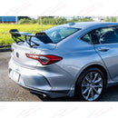 For 2015-2024 Acura TLX JDM GT Style Glossy Black Rear Trunk Spoiler Wing-5