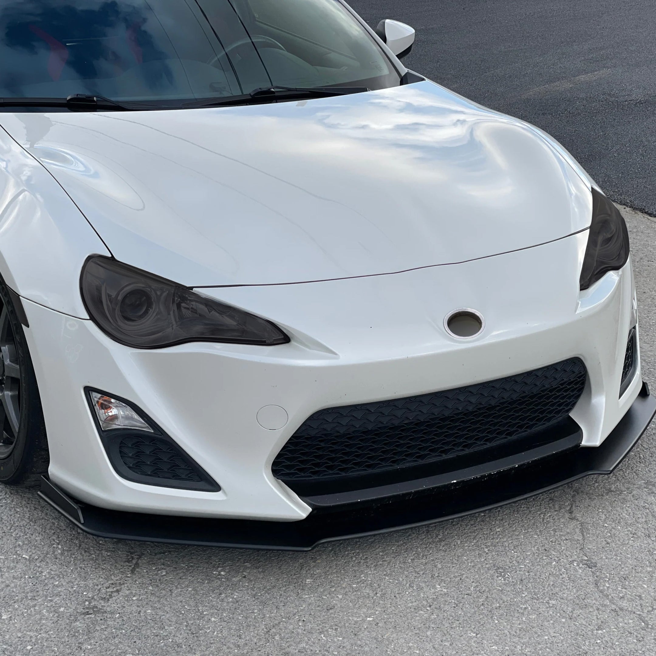 For 2013-2020 Scion FRS Toyota 86 Headlight Dark Tinted Overlay Covers - 0