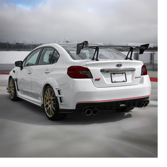 For 2015-2021 Subaru WRX/STI Rear Light Taillight Dark Tinted Overlay Covers