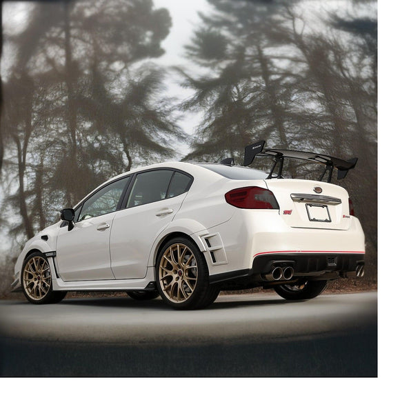 For 2015-2021 Subaru WRX/STI Rear Light Taillight Dark Tinted Overlay Covers