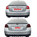 For 2015-2021 Subaru WRX/STI Rear Light Taillight Dark Tinted Overlay Covers-10