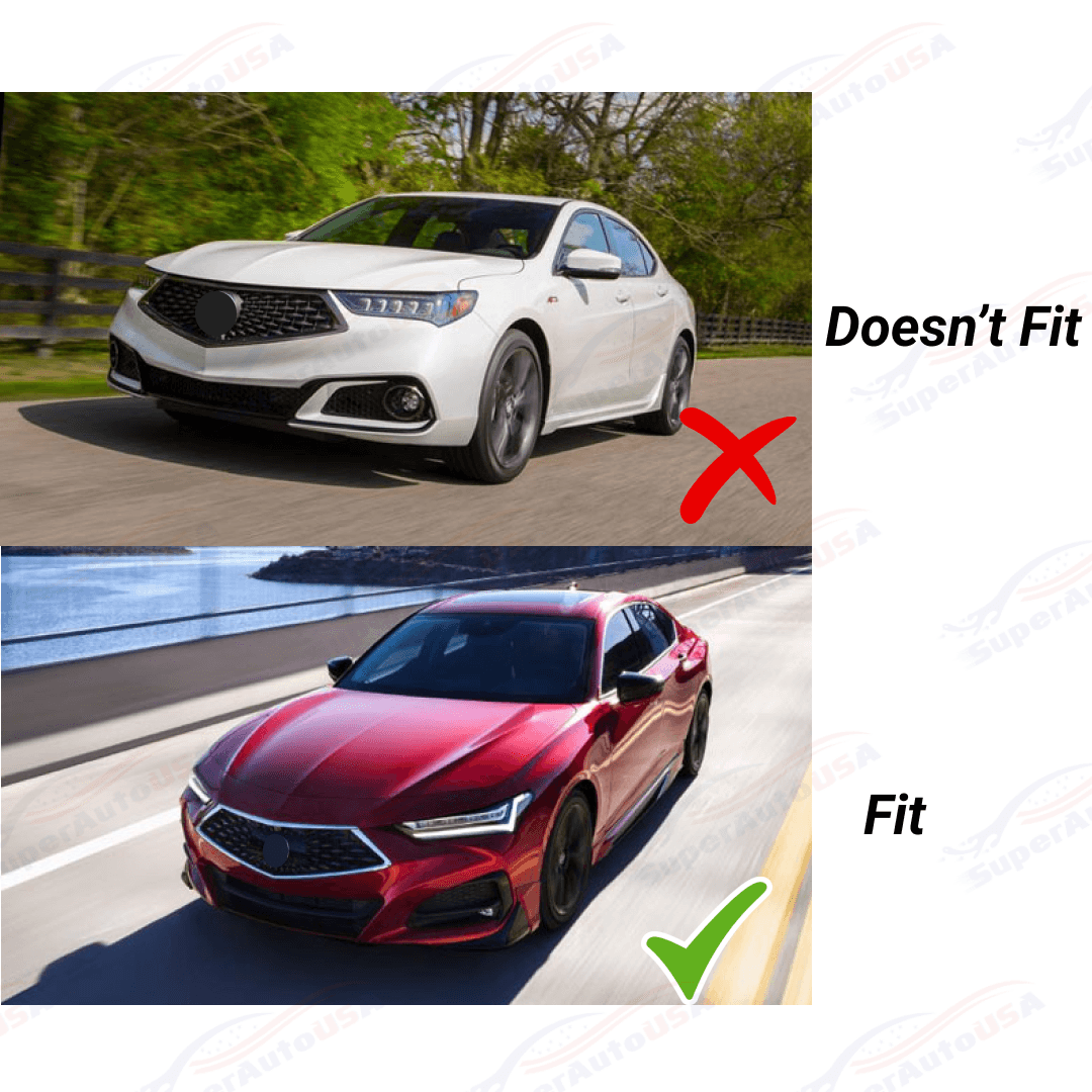 For 2021 up Acura TLX In Channel Window Visors Rain Guards