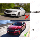 For 2021-2025 Acura TLX In-Channel Vent Window Visors Sun Rain Guards Deflectors-2