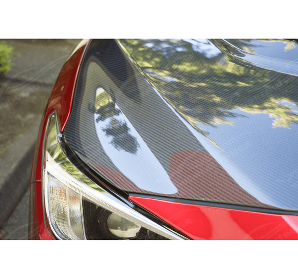 2025 Subaru WRX VB Real Carbon Fiber Vented Engine Hood