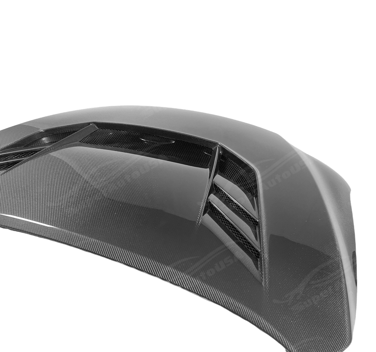 High-Quality Real Carbon Fiber Front Mount Intercooler Reverse Scoop Hood for 2022 Subaru WRX VB