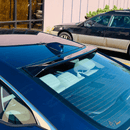 Fits 2008-2012 Honda Accord Carbon Trim Window Vent Visors & Rear Roof Spoiler-8