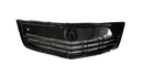For 2011-2014 Acura TSX Front Bumper Upper Grille Assembly (Gloss Black or Painted Matte Black)-6