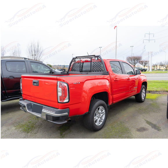 For GMC Canyon LED Reinforced Steel Adjustable Roll Bar Headache Chase Rack