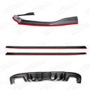 Full Body Kit Set - Carbon Fiber Print / Gloss Black| Fits Subaru WRX  (2015-2021 )-14