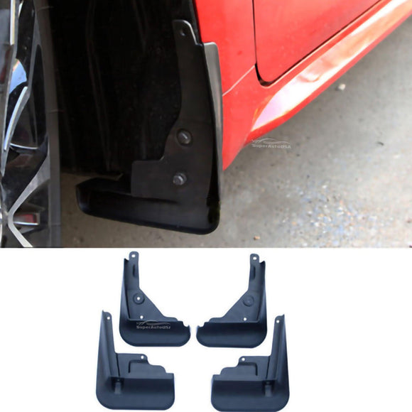 Black Fender Mudguards for 2022 Corolla XLE Sedan from SuperAutoUSA
