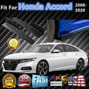 Fit 2008-2020 Honda Accord Black Side Skirts Splitter Spoiler Diffuser Wings-11