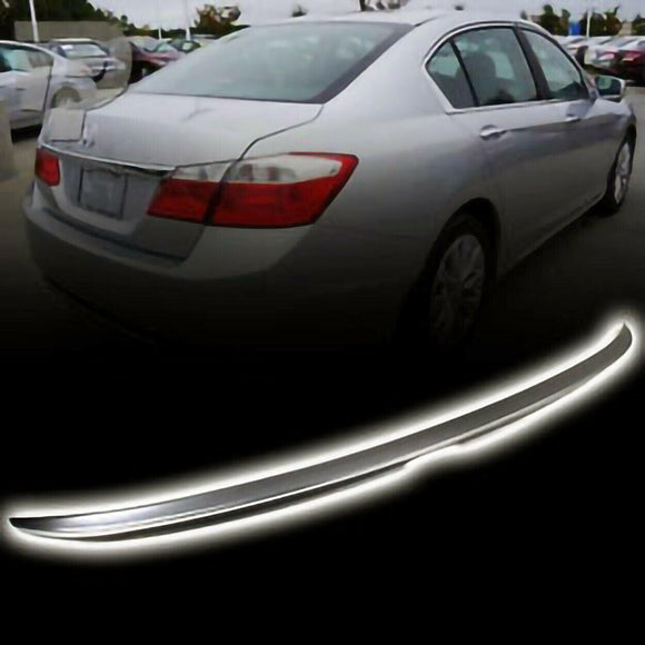 Fit 2013-2017 Honda Accord Alabaster Trunk Spoiler wing (Silver Metallic/NH700M)