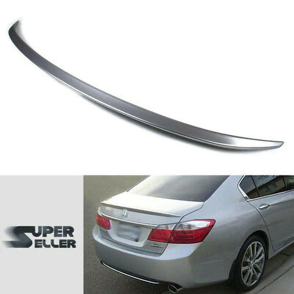 Fit 2013-2017 Honda Accord Alabaster Trunk Spoiler wing (Silver Metallic/NH700M)