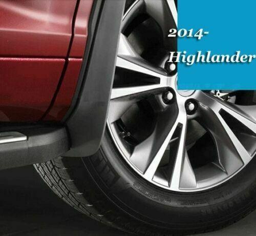 Fit 2014-2019 Toyota Highlander Mud Flaps Splash Guard Fender Mudguard Set