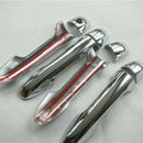 Fit 2014-2019 Toyota Highlander Door Handle Cover (Chrome, Smart Holes)-4