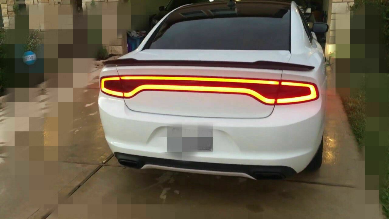 Rear Spoiler & Wings - SRT Hellcat Style | Fits Dodge Charger (11-23) - 0