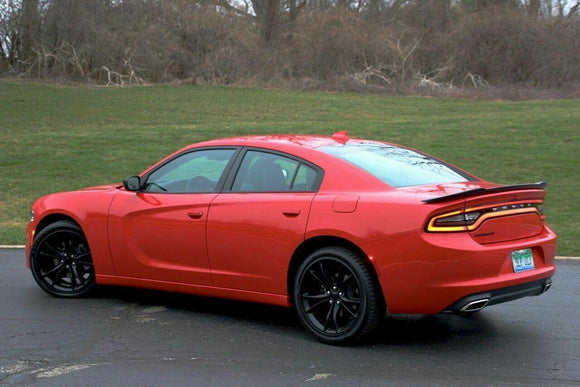 Rear Spoiler & Wings - SRT Hellcat Style | Fits Dodge Charger (11-23)