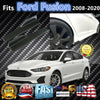 Fit 2008-2020 Ford Fusion Side Skirts Diffuser Spoiler Wings (Carbon Fiber Style)