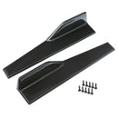 Side Skirt Splitter - Carbon Fiber Style | Fits Ford Fusion  ( 06-20 )-2