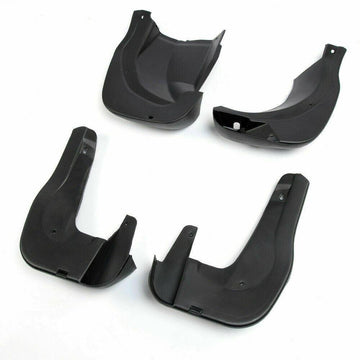 Guardabarros delanteros y traseros para HONDA CR-V CRV Combo 2012-2016, juego de 4 piezas, color negro 