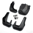 Fit 2012-2016 HONDA CR-V CRV Combo Front Rear Mud Flaps Splash Guards Black 4PCs Set-10