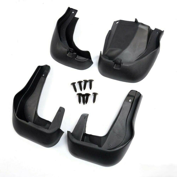 Fit 2012-2016 HONDA CR-V CRV Combo Front Rear Mud Flaps Splash Guards Black 4PCs Set