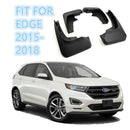 Fit 2015-2018 Ford Edge Black Car Front Rear Mud Flaps Splash Guards Set-2