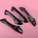 Embellecedores para manijas de puertas compatibles con Honda Accord Coupe 2008-2012 (impresión de fibra de carbono) -6