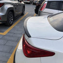 Fit 2014-2020 INFINITI Q50 Rear Trunk Spoiler Wing(Unpainted / Matte Black)-3