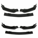 Fits 2014-2017 Infiniti Q50 Sport Front Bumper Lip Spoiler (Carbon Fiber Print)-5
