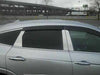 Ajuste 2018-2021 Infiniti Q50 OE Style Vent Window Viseras Rain Sun Wind Guards Shade Deflectors