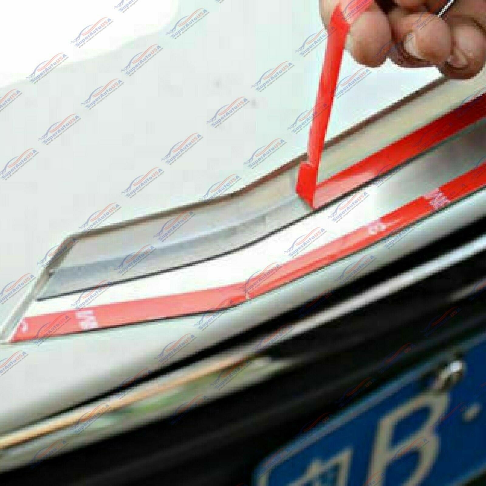 Fit 2019-2020 Toyota RAV4 Driver Passenger Side Door Handle Covers Trim (Mirror Chrome)