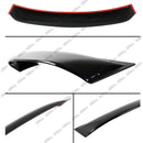 Fit 2013-2017 Honda Accord Sedan Rear Roof Window Spoiler Deflector-3