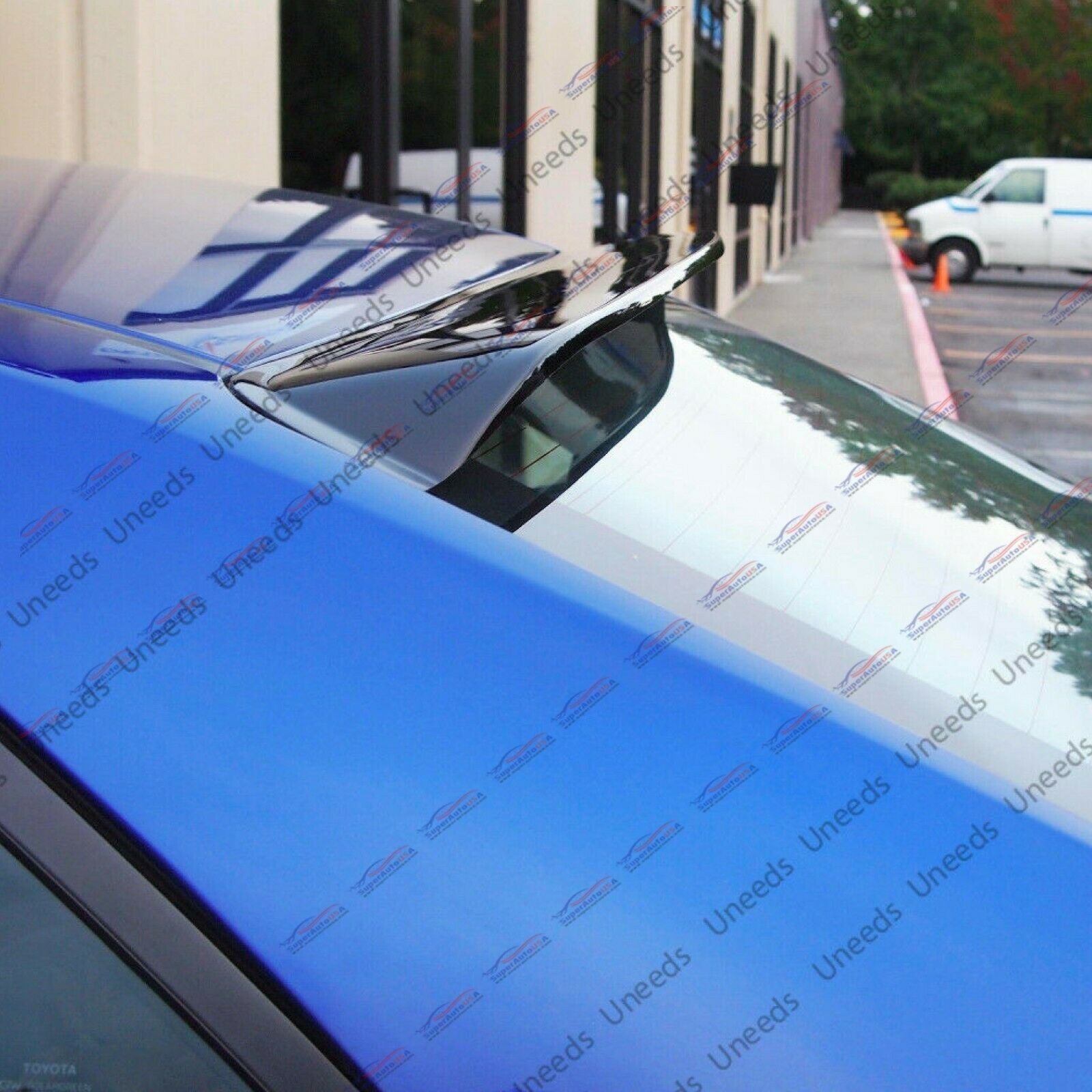 Ajuste 2009-2013 Toyota Corolla Sedan Deflector de alerón de ventana de techo trasero