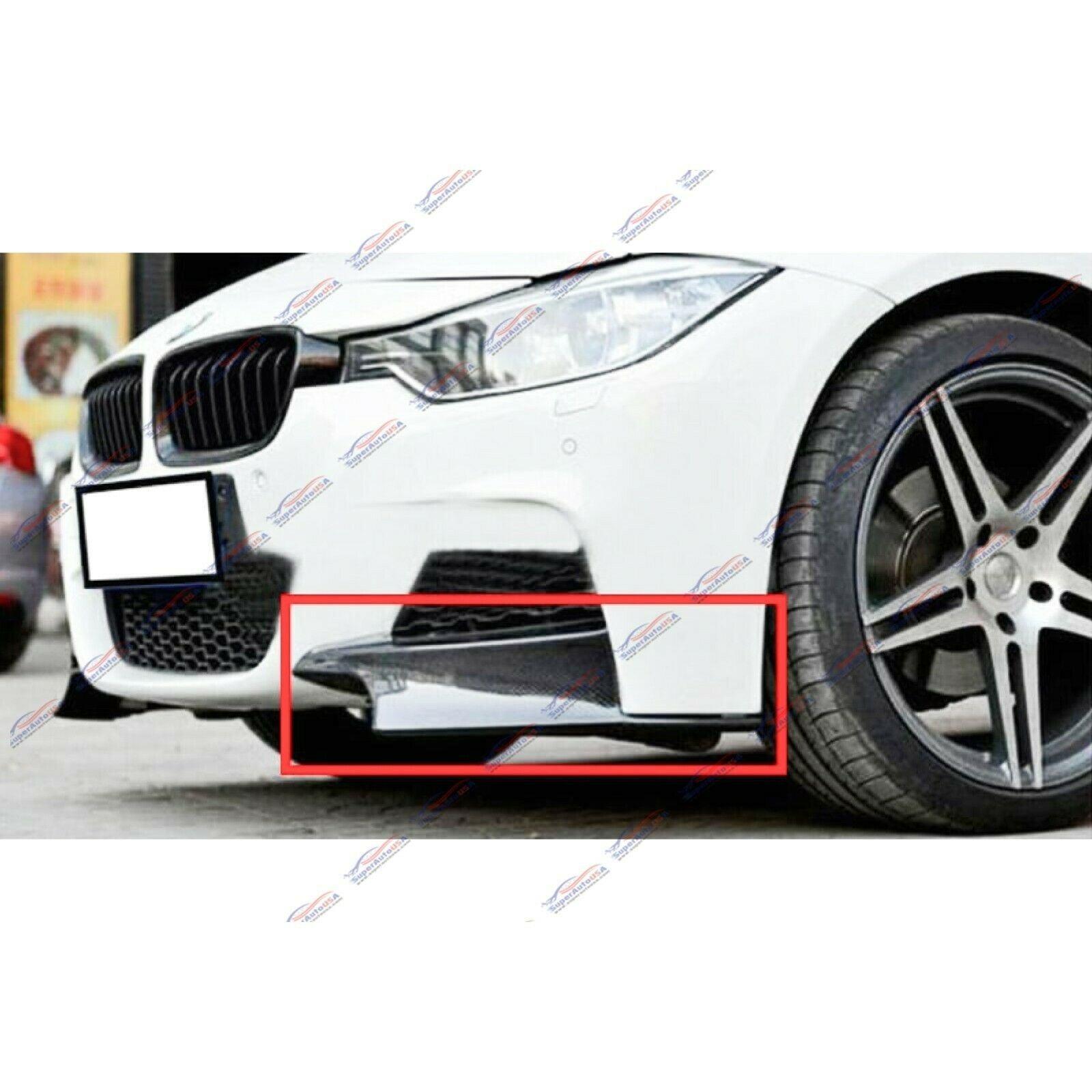 IN4EB Carbon Fiber Style Front Bumper Lip Splitter For BMW F30 3 Series M Sport (2012-2018)
