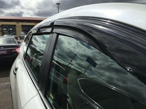For Kia Sportage 2017-2022 3D Mugen Style Vent Window Visors Rain Sun Wind Guards Shade Deflectors
