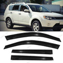 Fit 2015-2018 Toyota Corolla Scion IM Out-Channel Vent Window Visors Rain Sun Wind Guards Shade Deflectors-3