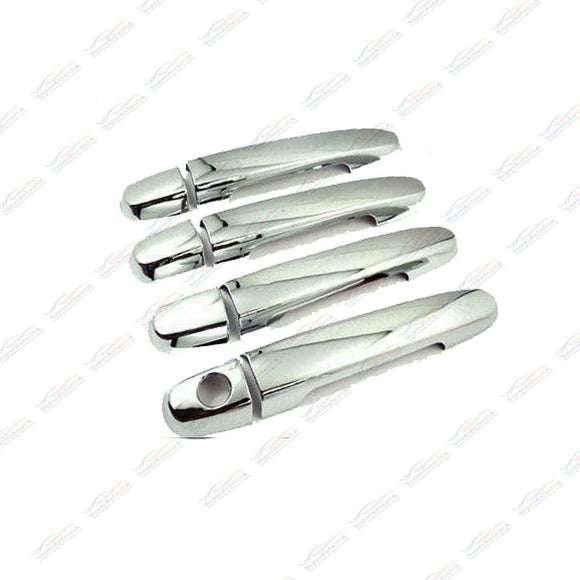 Fit 2004-2011 Lexus GS300 GS350 GX470 RX330 RX350 Driver Passenger Side Door Handle Covers Trim (Mirror Chrome)